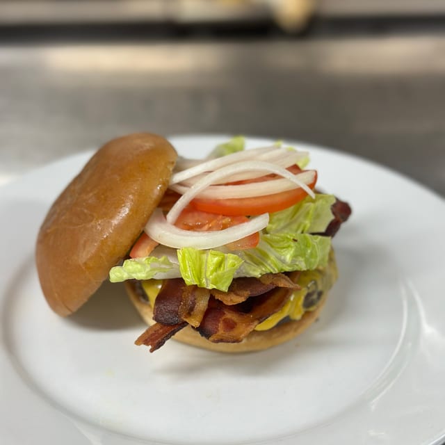 Bacon Cheeseburger.