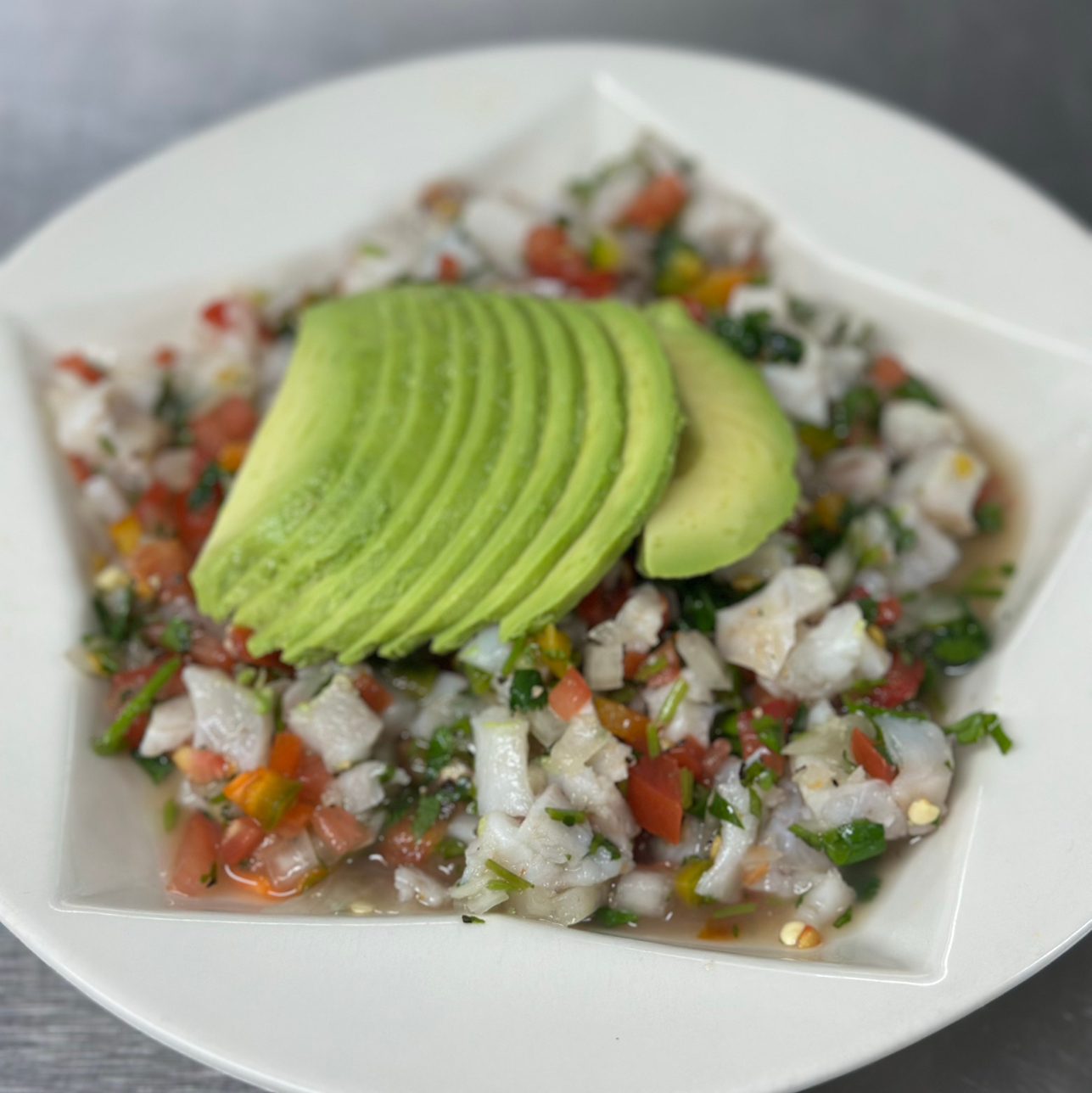 Fish Ceviche.