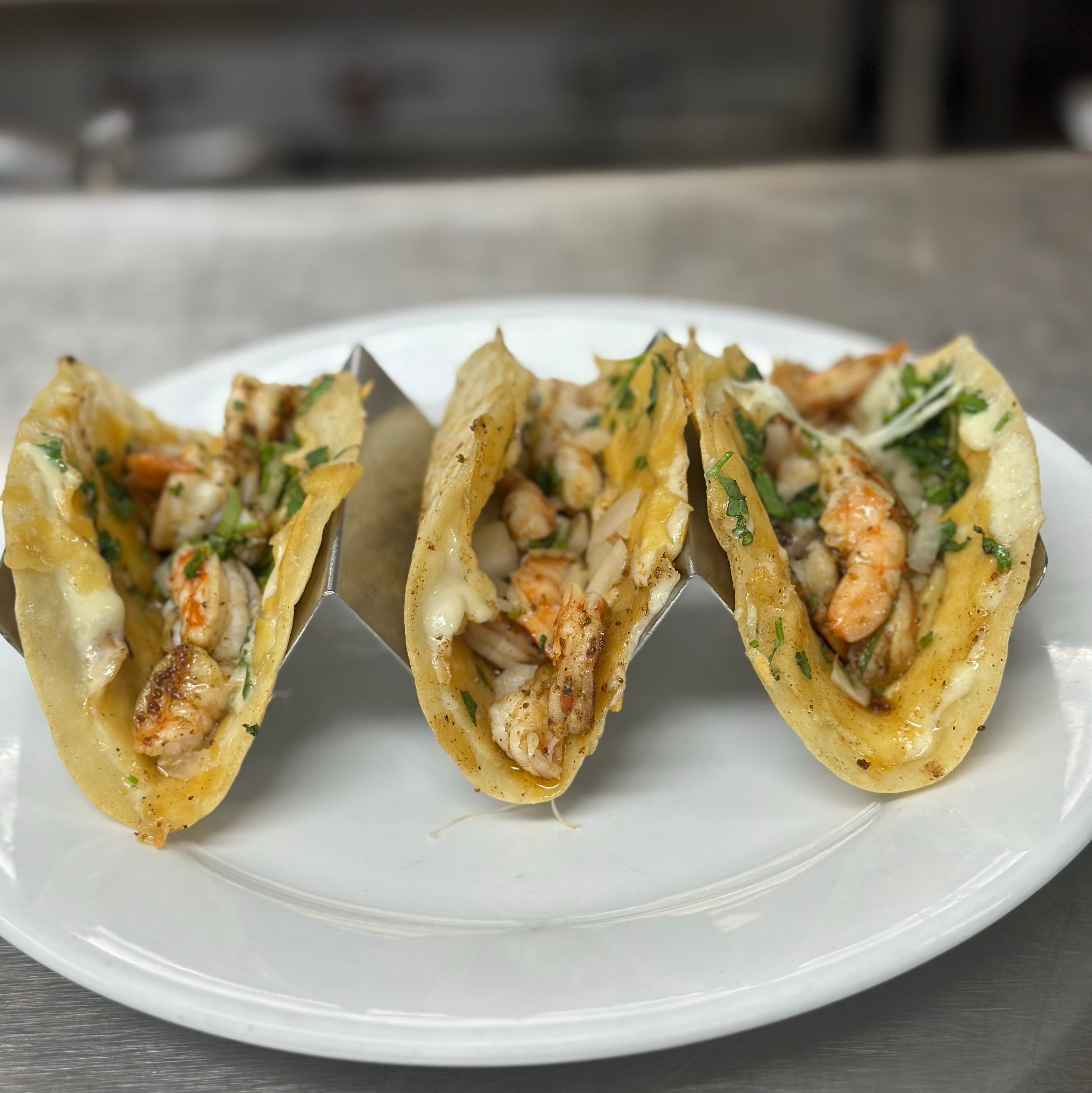 Shrimp Quesadillas.