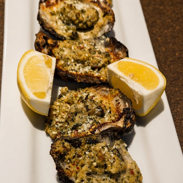 Charbroiled Oysters Full Dozen.