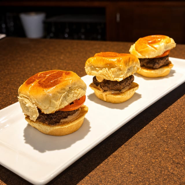 Burger Sliders.
