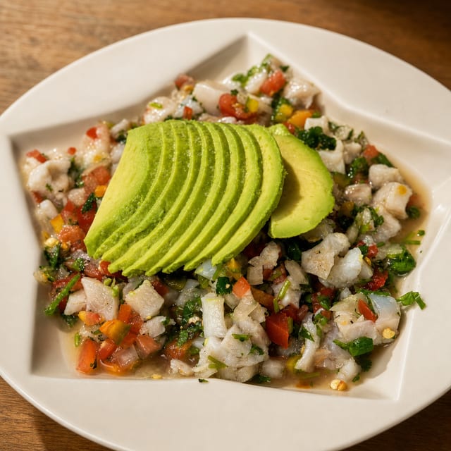 Fish Ceviche.