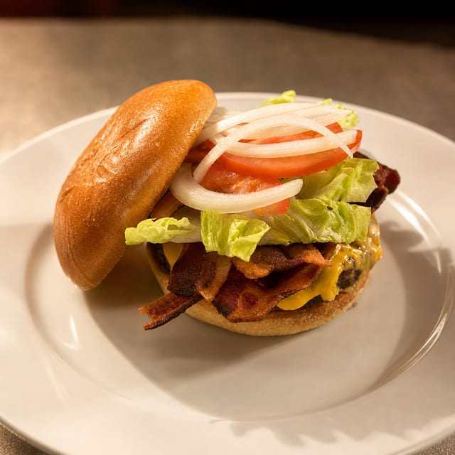 Bacon Cheeseburger.