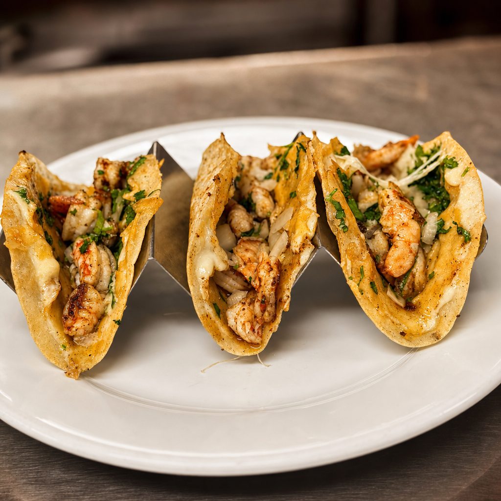 Shrimp Quesadillas.