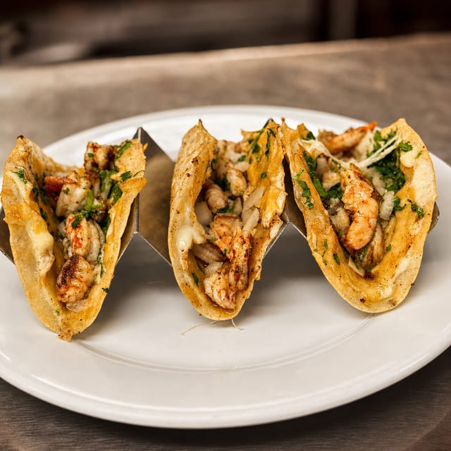 Shrimp Quesadillas.