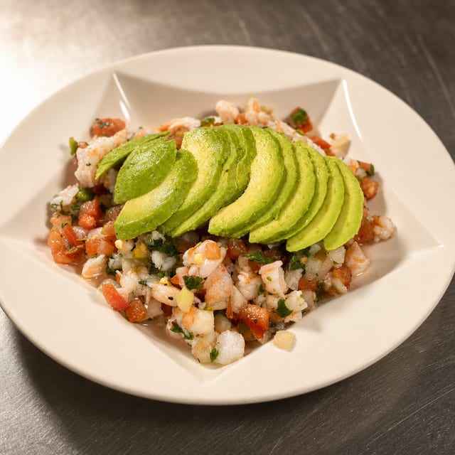 Shrimp Ceviche.