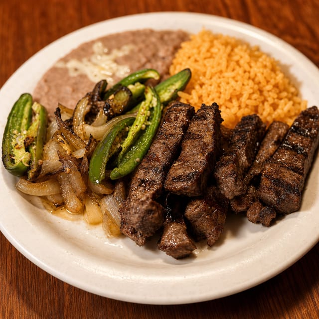 Carne Asada Plate.