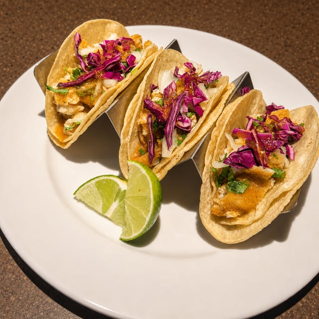 Fish Tacos.