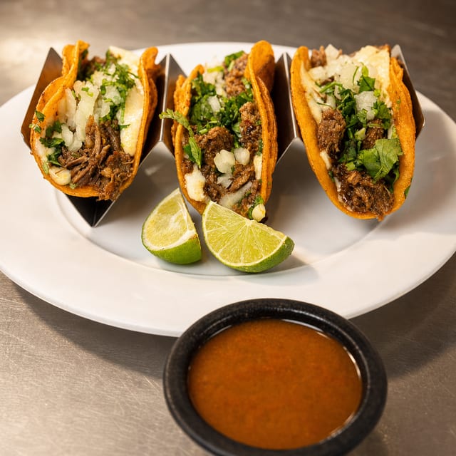 Birria Tacos.