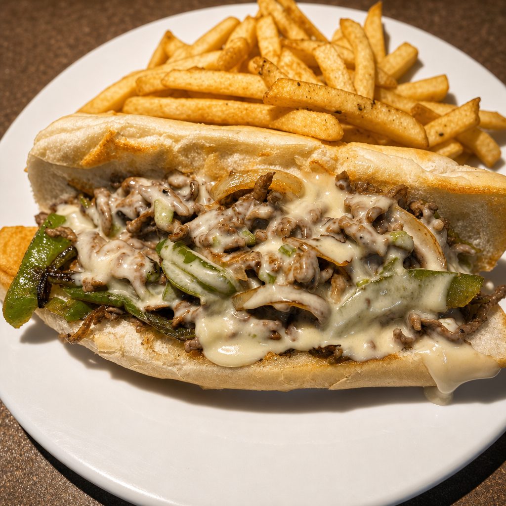Steak or Chicken Philly.